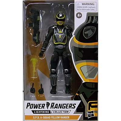 HASBRO POWER RANGERS LIGHTNING COLLECTION 6インチアクションフィギュア S.P.D. A-SQUAD YELLOW RANGER