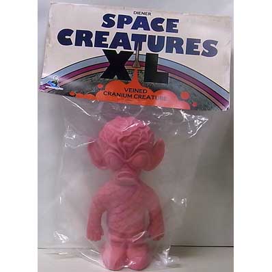 LAST RESORT TOYS SPACE CREATURES XLシリーズ VEINED CRANIUM CREATURE [PINK]