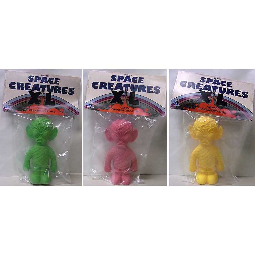 LAST RESORT TOYS SPACE CREATURES XLシリーズ VEINED CRANIUM CREATURE 3色セット