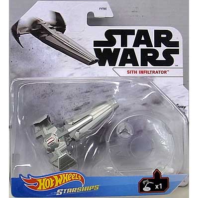 MATTEL HOT WHEELS STAR WARS DIE-CAST VEHICLE 2021 SITH INFILTRATOR