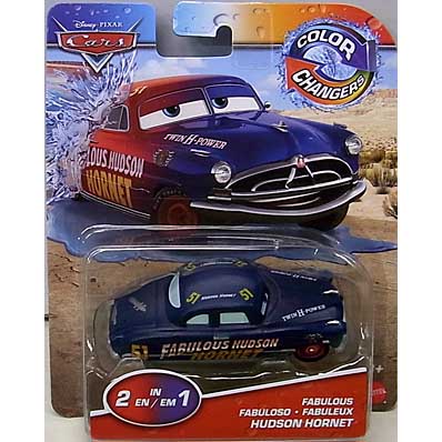 MATTEL CARS 2021 COLOR CHANGERS シングル FABULOUS HUDSON HORNET