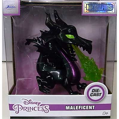 JADA TOYS METALS DIE CAST 4インチフィギュア SLEEPING BEAUTY MALEFICENT DRAGON