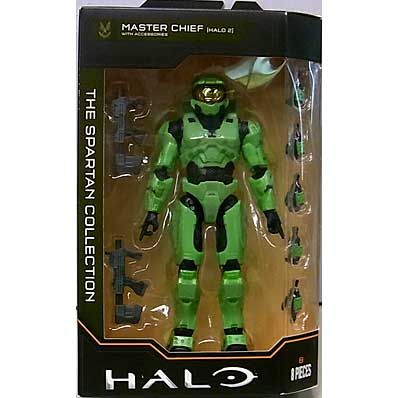 パッケージ傷み特価 JAZWARES HALO 6.5インチアクションフィギュア THE SPARTAN COLLECTION SERIES 4 MASTER CHIEF [HALO 2]