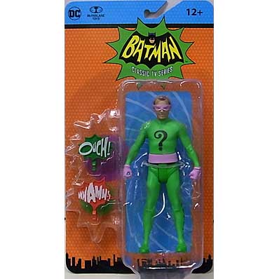 McFARLANE TOYS DC RETRO BATMAN CLASSIC TV SERIES 6インチアクションフィギュア THE RIDDLER