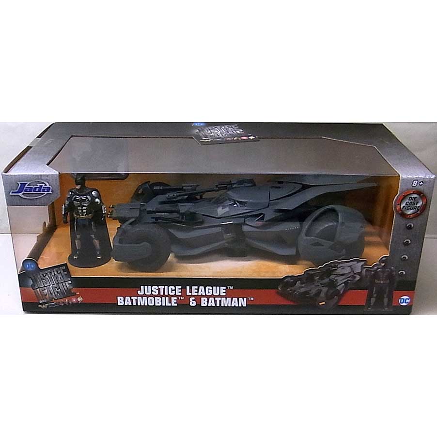 JADA TOYS METALS DIE CAST 1/24スケール JUSTICE LEAGUE BATMOBILE & BATMAN パッケージワレ特価