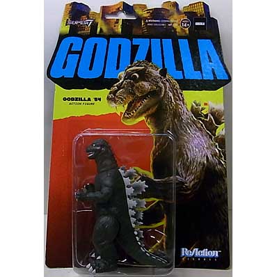 SUPER 7 REACTION FIGURES 3.75インチアクションフィギュア TOHO WAVE 1 GODZILLA 1954