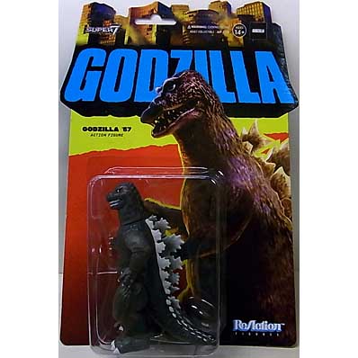 SUPER 7 REACTION FIGURES 3.75インチアクションフィギュア TOHO WAVE 1 GODZILLA 1957