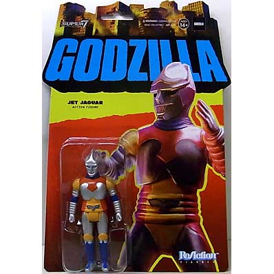 SUPER 7 REACTION FIGURES 3.75インチアクションフィギュア TOHO WAVE 1 JET JAGUAR