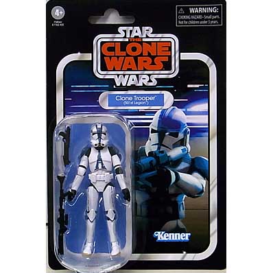 HASBRO STAR WARS 3.75インチアクションフィギュア THE VINTAGE COLLECTION 2022 CLONE TROOPER (501ST LEGION) [THE CLONE WARS] VC240