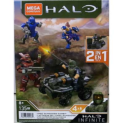 パッケージ傷み特価 MEGA CONSTRUX HALO UNSC GUNGOOSE GAMBIT