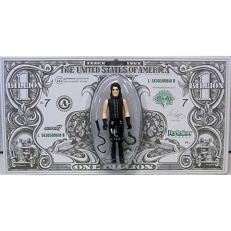 SUPER 7 REACTION FIGURES 3.75インチアクションフィギュア ALICE COOPER [BILLION DOLLAR BABIES]