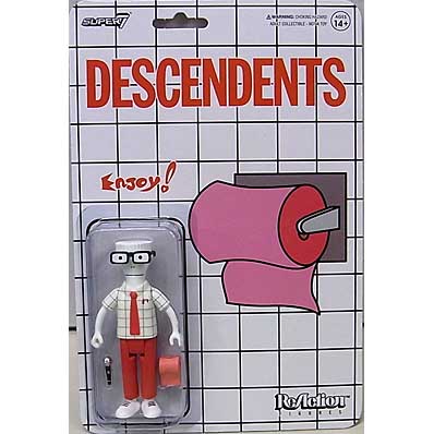 特売商品 SUPER 7 REACTION FIGURES 3.75インチアクションフィギュア DESCENDENTS MILO [ENJOY!]