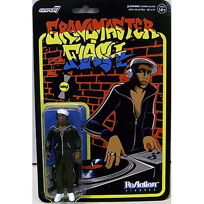 特売商品 SUPER 7 REACTION FIGURES 3.75インチアクションフィギュア GRANDMASTER FLASH