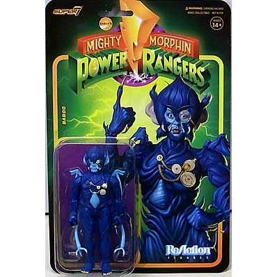 SUPER 7 REACTION FIGURES 3.75インチアクションフィギュア MIGHTY MORPHIN POWER RANGERS WAVE 3 BABOO