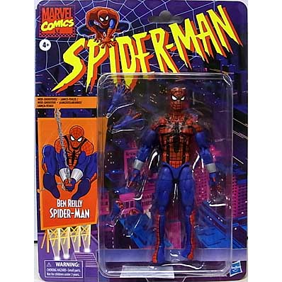 HASBRO MARVEL LEGENDS 2022 RETRO 6-INCH COLLECTION SPIDER-MAN BEN REILLY SPIDER-MAN