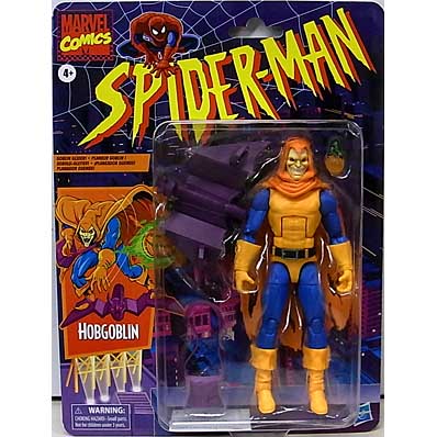 HASBRO MARVEL LEGENDS 2022 RETRO 6-INCH COLLECTION SPIDER-MAN HOBGOBLIN