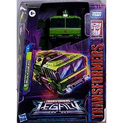 HASBRO TRANSFORMERS LEGACY VOYAGER CLASS PRIME UNIVERSE BULKHEAD