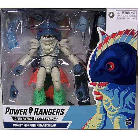 HASBRO POWER RANGERS LIGHTNING COLLECTION 6インチアクションフィギュア MIGHTY MORPHIN PIRANTISHEAD