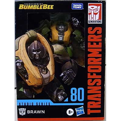 HASBRO TRANSFORMERS STUDIO SERIES DELUXE CLASS BRAWN #80