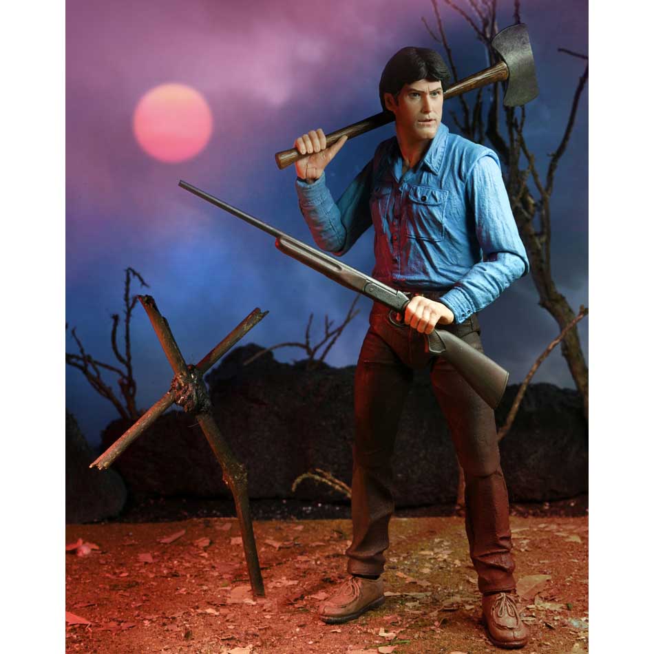 Evil Dead- Ash Williams 40th Anniversary Ultimate Figure by NECA