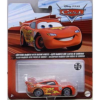 MATTEL CARS 2022 シングル LIGHTNING McQUEEN WITH RACING WHEELS