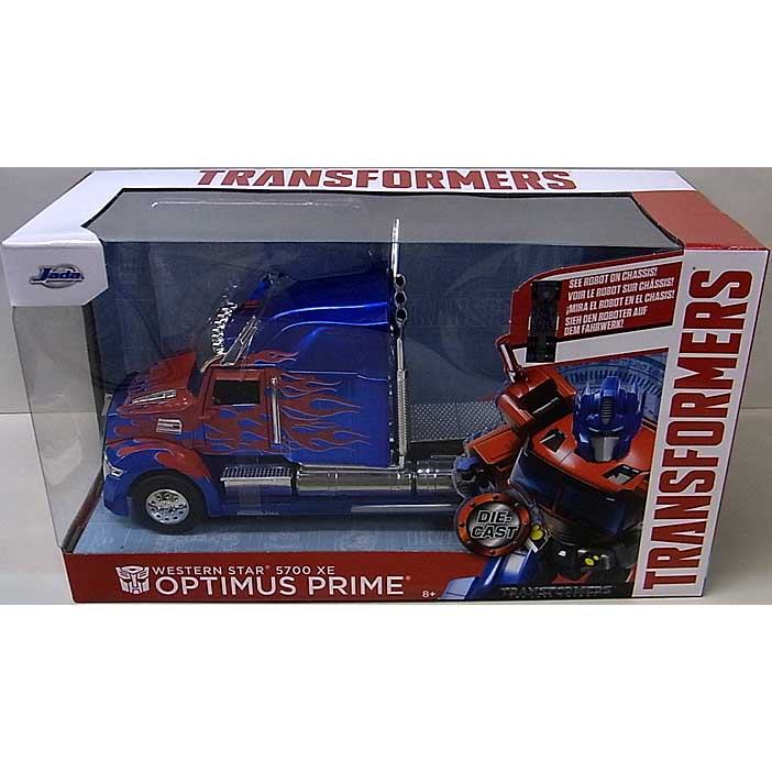 JADA TOYS METALS DIE CAST 1/24スケール 映画版 TRANSFORMERS: THE LAST KNIGHT OPTIMUS PRIME [WESTERN STAR 5700 XE PHANTOM] パッケージ傷み特価