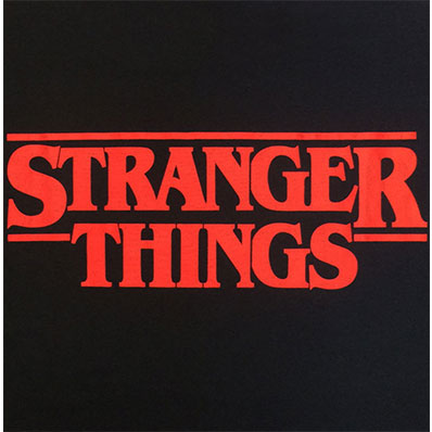 STRANGER THINGS / ストレンジャー・シングス / 未知の世界 (ロゴ:レッド)