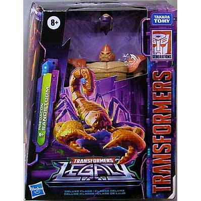 HASBRO TRANSFORMERS LEGACY DELUXE CLASS PREDACON SANDSTORM