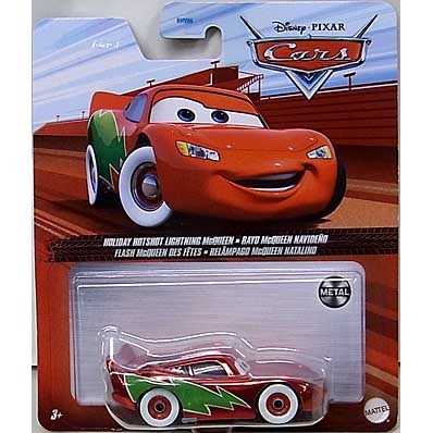 MATTEL CARS 2022 シングル HOLIDAY HOTSHOT LIGHTNING McQUEEN