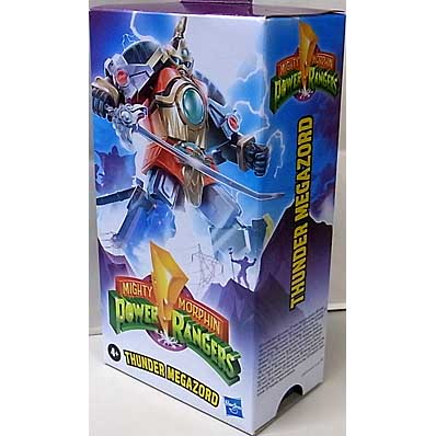 HASBRO POWER RANGERS RETRO STYLE ZORD ACTION FIGURE MIGHTY MORPHIN THUNDER MEGAZORD