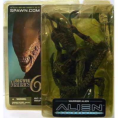 ワケアリ特価 McFARLANE MOVIE MANIACS 6 ALIEN: RESURRECTION WARRIOR ALIEN