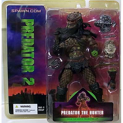 ワケアリ特価 McFARLANE MOVIE MANIACS 6 (2004) PREDATOR 2 PREDATOR THE HUNTER