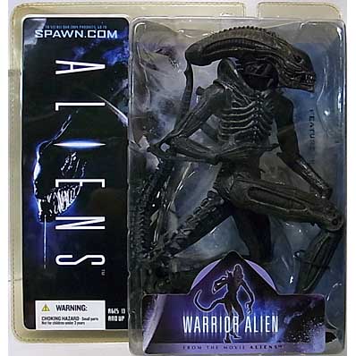 ブリスターワレ特価 McFARLANE MOVIE MANIACS 6 (2004) ALIENS WARRIOR ALIEN