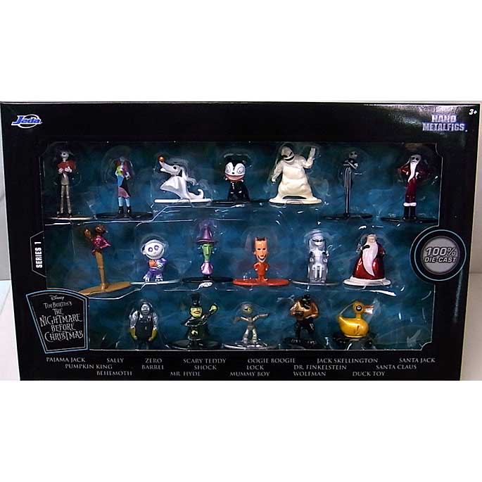 JADA TOYS NANO METALFIGS THE NIGHTMARE BEFORE CHRISTMAS 20PACK