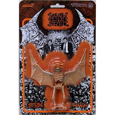 SUPER 7 REACTION FIGURES 3.75インチアクションフィギュア NAPALM DEATH SCUM DEMON [ORANGE]