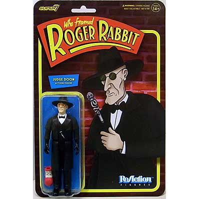 SUPER 7 REACTION FIGURES 3.75インチアクションフィギュア WHO FRAMED ROGER RABBIT WAVE 1 JUDGE DOOM