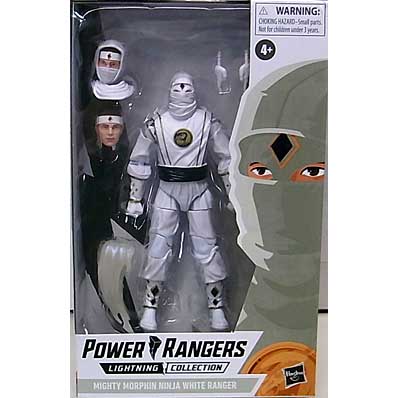 HASBRO POWER RANGERS LIGHTNING COLLECTION 6インチアクションフィギュア MIGHTY MORPHIN NINJA WHITE RANGER