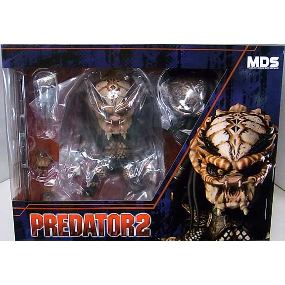 MEZCO MDS DESIGNER SERIES 6インチアクションフィギュア PREDATOR 2 DELUXE CITY HUNTER