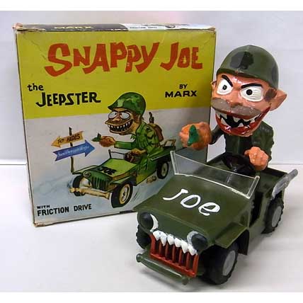 MARX社製 SNAPPY JOE THE JEEPSTER WITH FRICTION DRIVE