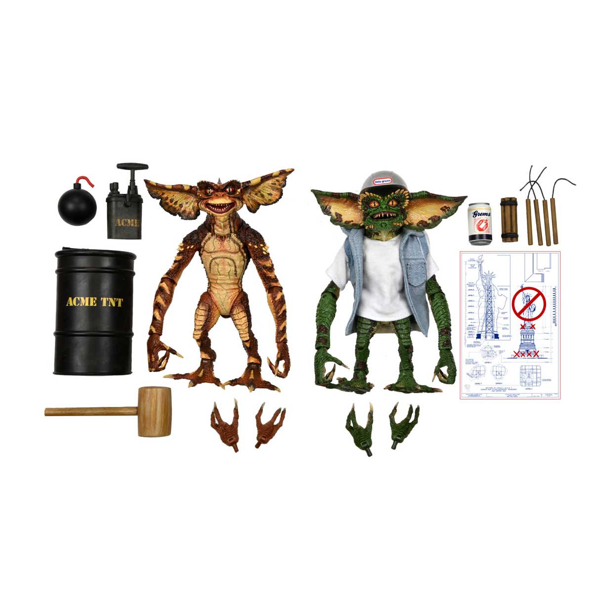 ASTRO ZOMBIES | NECA GREMLINS 2 7インチスケールアクション