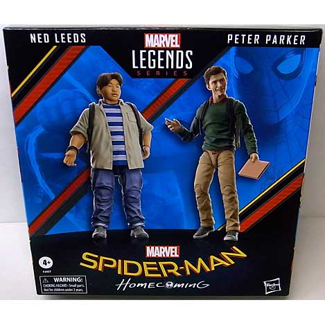 HASBRO MARVEL LEGENDS 2022 映画版 SPIDER-MAN: HOMECOMING PETER PARKER & NED LEEDS 2PACK