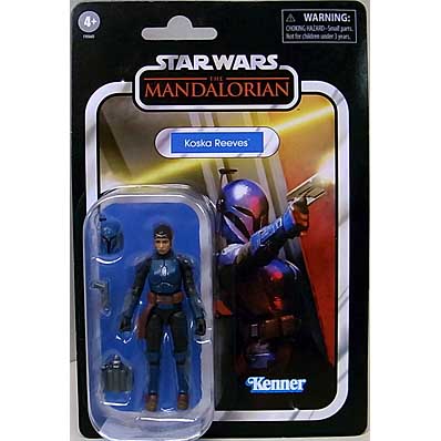 ブリスター傷み特価 HASBRO STAR WARS 3.75インチアクションフィギュア THE VINTAGE COLLECTION 2022 KOSKA REEVES [THE MANDALORIAN] VC230