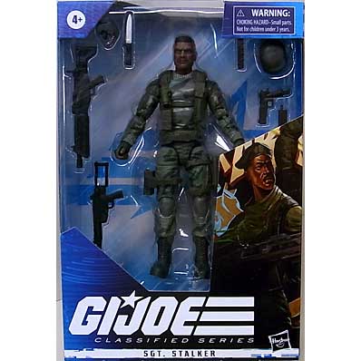 HASBRO G.I.JOE 6インチアクションフィギュア CLASSIFIED SERIES SGT. STALKER