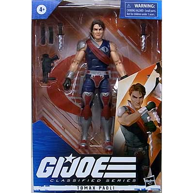 HASBRO G.I.JOE 6インチアクションフィギュア CLASSIFIED SERIES TOMAX PAOLI