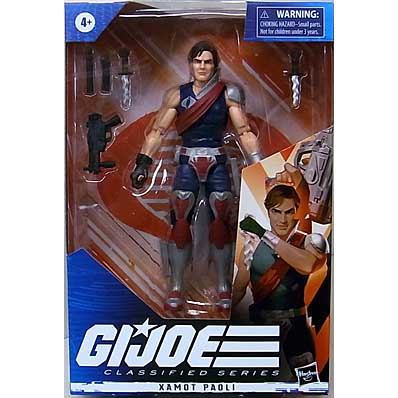 HASBRO G.I.JOE 6インチアクションフィギュア CLASSIFIED SERIES XAMOT PAOLI