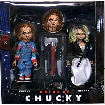 NECA BRIDE OF CHUCKY 8インチスケールドール CHUCKY & TIFFANY 2PACK