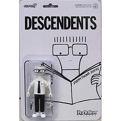 SUPER 7 REACTION FIGURES 3.75インチアクションフィギュア DESCENDENTS MILO [EVERYTHING SUCKS]