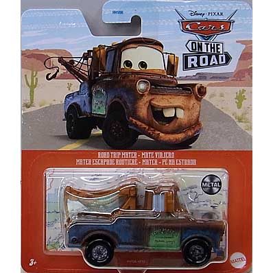 台紙傷み特価 MATTEL CARS ON THE ROAD シングル ROAD TRIP MATER