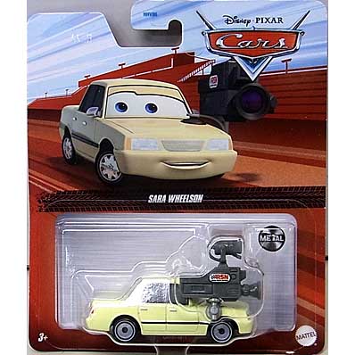 台紙傷み特価 MATTEL CARS 2022 シングル SARA WHEELSON