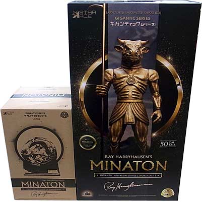 STAR ACE SINBAD AND THE EYE OF THE TIGER GIGANTIC POLYRESIN STATUE MINATON [DELUXE VERSION]
